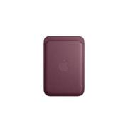 Portfele - Apple portfel z tkaniny FineWoven z MagSafe do iPhone (rubinowa morwa) - Kup na Raty - RRSO 0% - miniaturka - grafika 1