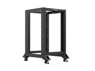 LANBERG Stojak Open Rack 18U 600x800mm czarny - Pozostałe akcesoria sieciowe - miniaturka - grafika 2