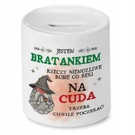 Skarbonki - Skarbonka Dla Bratanka Urodziny Imieniny Prezent z Nadrukiem ze Zdjęciem - miniaturka - grafika 1