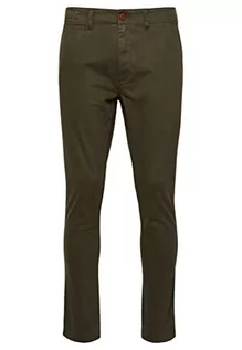 Spodnie męskie - Superdry Spodnie męskie Officers Slim Chino, Surplus Goods Olive, 36W x 32L - grafika 1