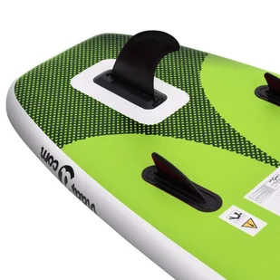 Nadmuchiwana deska SUP z akcesoriami, zielona, 330x76x10 cm Lumarko! - Deski SUP i akcesoria - miniaturka - grafika 7