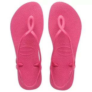 Havaianas Sandały damskie Luna, Różowy elektryczny, 38 EU - Sandały damskie - miniaturka - grafika 1