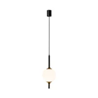 Lampy sufitowe - Niebanalna, czarna lampa wisząca Z020PL-L6B3K z serii THE SIXTH SENSE - miniaturka - grafika 1