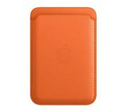 Portfele - Apple skórzany portfel z MagSafe do iPhone (pomarańczowy) - miniaturka - grafika 1