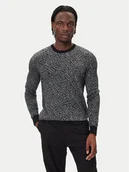 Swetry męskie - Guess Sweter M5BR11 Z0442 Szary Regular Fit - miniaturka - grafika 1