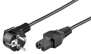 Kabel zasilający MicroConnect Power Cord CEE 7/7 C15 2m PE010419 - Kable komputerowe i do monitorów - miniaturka - grafika 1