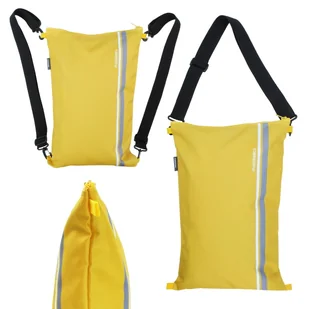 Plecak worek torba na ramię Zippak Yellow - Plecaki worki - miniaturka - grafika 1