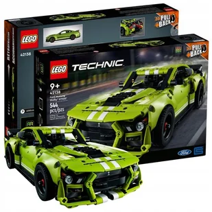 Lego Technic Zestaw - Ford Mustang Shelby Gt500 Samochód Model Prezent - Klocki - miniaturka - grafika 1