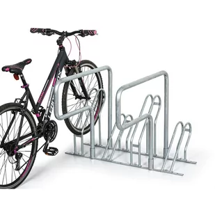 Jednostronny stojak na rowery, dla 4 rowerów, do kotwienia - Wyposażenie miejsc publicznych - miniaturka - grafika 2