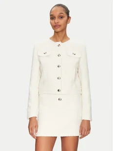 Morgan Marynarka 251-VOYA Écru Slim Fit - Marynarki i żakiety damskie - miniaturka - grafika 1