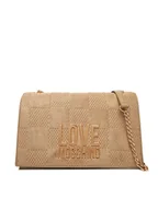 Torebki damskie - LOVE MOSCHINO Torebka JC4122PP0NKB110A Brązowy - miniaturka - grafika 1
