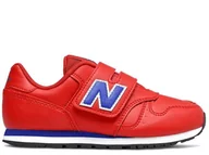 Buty dla dziewczynek - Buty dziecięce NB YV373ERB 373 Czerwone - miniaturka - grafika 1