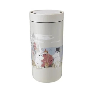 Stelton Kubek termiczny To-Go Click Muminki 200 ml piaskowy 1370-1 - Kubki termiczne - miniaturka - grafika 1