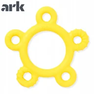 Gryzaki dla dzieci - Gryzak dla niemowląt Logopedyczny Terapeutyczny ARK Baby Donut Żółty BM - miniaturka - grafika 1