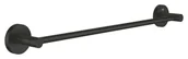 Wieszaki łazienkowe - Grohe QuickFix Start - Wieszak na ręcznik, długość 50 cm, czarny mat 411972430 - miniaturka - grafika 1