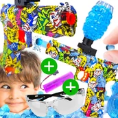 Zabawki militarne - Pistolet Automatyczny Na Kulki Żelowe Wodne Orbeez WALTHER Bezpieczny - miniaturka - grafika 1