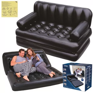 DMUCHANY MATERAC ŁÓŻKO SOFA DWUOSOBOWY BESTWAY XXL D806 - Materace turystyczne - miniaturka - grafika 1