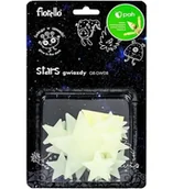 Zeszyty szkolne - Ozdoby fluorescencyjne Gwiazdki mix 24szt - miniaturka - grafika 1