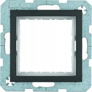Hager Polo B.Kwadrat/B.3/B.7 Zestaw adaptacyjny do modułów systo 45x45 mm antracyt mat 14401606 14401606 - Gniazdka elektryczne - miniaturka - grafika 1