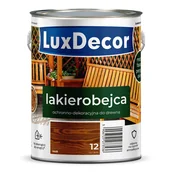 Farby i impregnaty do drewna - LuxDecor Lakierobejca ochronno-dekoracyjna 2,2 L teak - miniaturka - grafika 1