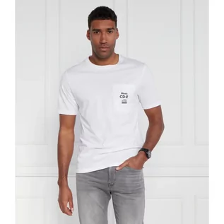 Koszulki męskie - BOSS ORANGE T-shirt TeeVibes | Relaxed fit - grafika 1