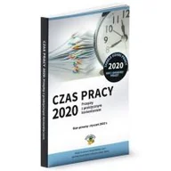 Prawo - Czas pracy 2020 Praca zbiorowa - miniaturka - grafika 1