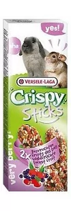 Versele-Laga Crispy Sticks Rabbit & Chinchilla Forest Fruits - Kolby Dla Królików I Szynszyli Z Leśnymi Owocami 110G - Przysmaki dla gryzoni - miniaturka - grafika 1