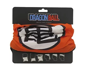 Apaszki i szaliki damskie - Dragon Ball Szalik rurowy na szyję, wzór Goku, czerwony i czarny, oficjalny produkt (marki CyP) - grafika 1