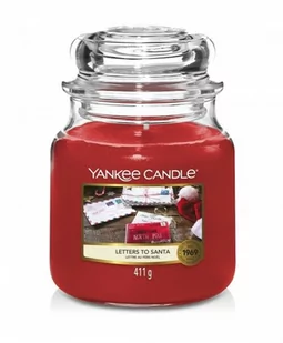 Yankee Candle Świeca Zapachowa Letters To Santa, Słoik Średni 1631649E - Oświetlenie świąteczne - miniaturka - grafika 3