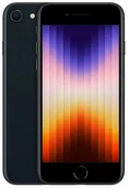 Telefony komórkowe - Apple iPhone SE 2022 5G 4GB/128GB Dual Sim Czarny - miniaturka - grafika 1