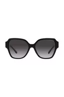 Okulary przeciwsłoneczne - Emporio Armani okulary przeciwsłoneczne damskie kolor czarny - miniaturka - grafika 1