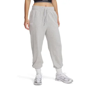 Damskie Spodnie UNDER ARMOUR UA RIVAL TERRY JOGGER 1382735-011 – Szary - Spodnie damskie - miniaturka - grafika 1