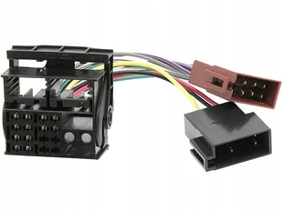 Adapter Kostka Iso Zł. Quadlock Vw Golf Seat Skoda - Akcesoria car audio - miniaturka - grafika 1