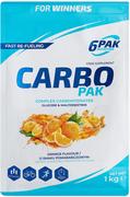 Odżywki białkowe - Suplement diety w proszku 6Pak carbo Pak 1000g orange (5902811812702) - miniaturka - grafika 1