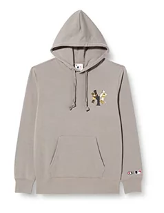 Champion Męska bluza z kapturem Rochester 1919 MLB, szara (CDB), XXL, szary (Cdb), XXL - Bluzy męskie - miniaturka - grafika 1