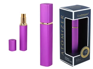 Atomizer - pojemnik karbowany na perfumy/płyn antybakteryjny - fuksja - Zapachy do domu - miniaturka - grafika 1