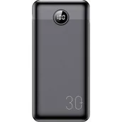 Powerbanki - Yenkee Powerbank YPB 3018 18W, 30 000mAh 35057019 Czarna - miniaturka - grafika 1