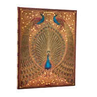 Notesy i bloczki - Notatnik linia Hafiz's Peacocks ultra - miniaturka - grafika 1