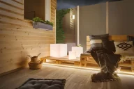 Lampy ogrodowe - Paulmann Lampa ogrodowa Cube M na taras - miniaturka - grafika 1