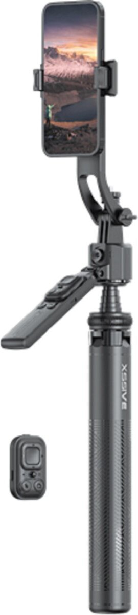 Xssive AI Face Tracking Quadrapod Selfie Stick