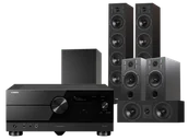 Kino domowe - Yamaha RX-A8A (czarny) + Diva 6 + 3 + 7 (czarny) + Basso 880 - miniaturka - grafika 1