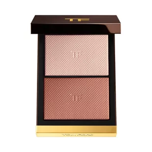 Tom Ford Shade And Illuminate Highlighting Duo Peachlight 12.0 g - Rozświetlacze do twarzy i ciała - miniaturka - grafika 1