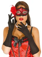 Moda i Uroda OUTLET - Fiestas Guirca 170132 Rękawice imprezowe, Czarny, 45 cm - miniaturka - grafika 1