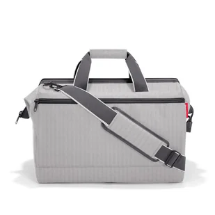 Torba allrounder l pocket, herringbone grey RMK7074 - Torby i wózki na zakupy - miniaturka - grafika 1