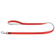 Smycze dla psów - Smycz treningowa neoprenowa dla psa HUNTER, czerwono-biała, 200 cm - miniaturka - grafika 1