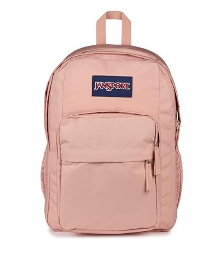 JanSport Big Day Pack Duży Plecak, Komora na Laptopa 15in, 43.5 x 19 x 32.5 cm, Misty Rose, Różowy