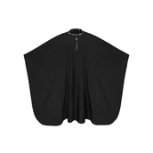 Peleryny fryzjerskie - Fox Earth Colors, profesjonalna peleryna fryzjerska, czarna - miniaturka - grafika 1