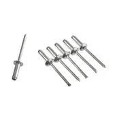 Nity - Topex Nity aluminiowe 4 x 12.5 mm 50 szt. 43E403 - miniaturka - grafika 1