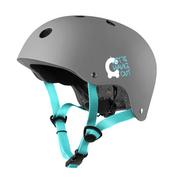 Kaski rowerowe - Action, Kask Cariboo - S Gray/Turquoise - miniaturka - grafika 1