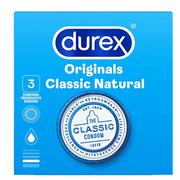 Prezerwatywy - Durex Prezerwatywy - Classic Natural Condoms 3 szt - miniaturka - grafika 1